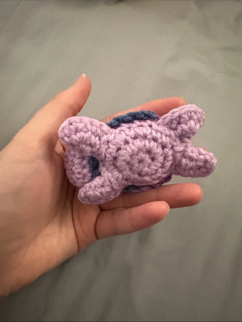 Handmade Crochet Plush Trio - Yellow Octopus, Purple Turtle, Cream fish